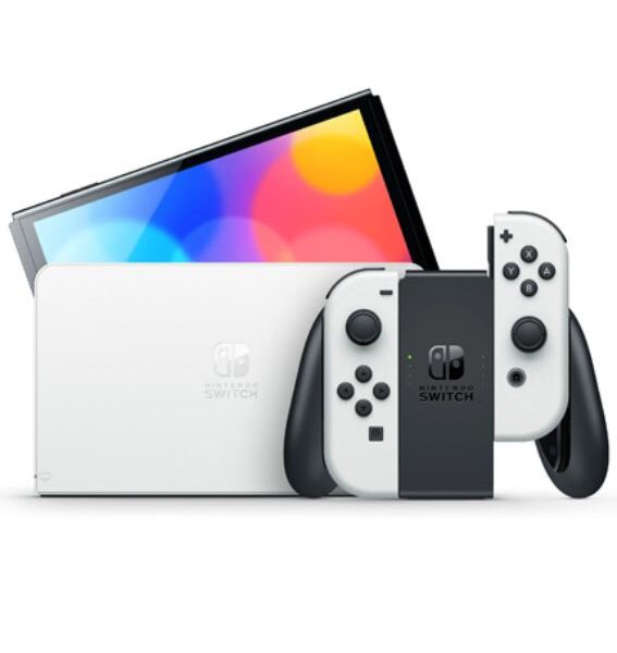 کنسول بازی نینتندو مدل Switch White OLED