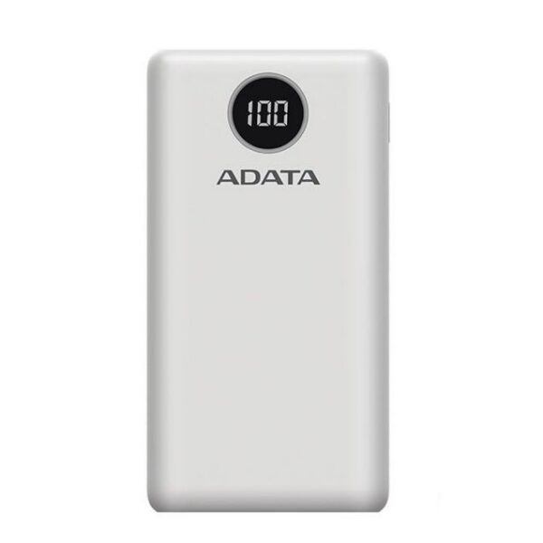 پاوربانک ای دیتا مدل p20000qcd ظرفیت 20000 میلی آمپر ساعت