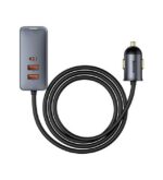 شارژر فندکی باسئوس مدل CCBT-A0G توان 120 وات