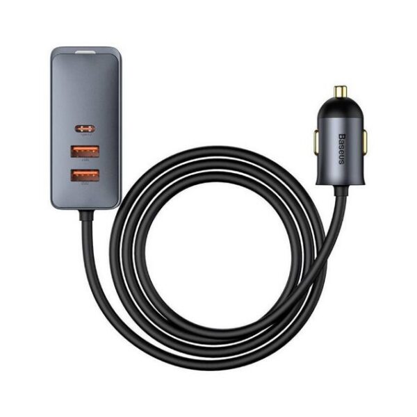 شارژر فندکی باسئوس مدل CCBT-A0G توان 120 وات