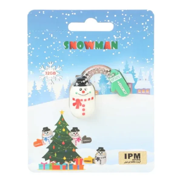 فلش مموری ایکس انرژی مدل Snowman ظرفیت 32 گیگابایت