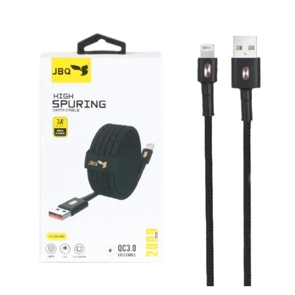 کابل شارژ 2 متری فست آیفون جی بی کیو مدل USB-111