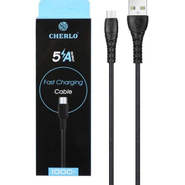 کابل شارژ فست اندروید شرلو مدل CH-V810