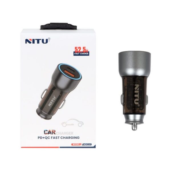 شارژر فندکی نیتو مدل NDC31 توان 52.5 وات