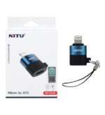 تبدیل MicroUSB به Lightning نیتو مدل CN12