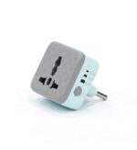 تبدیل 3 به 2 تایمردار و محافظ برق فست شارژ هادرون مدل P103 - Image 4