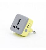 تبدیل 3 به 2 تایمردار و محافظ برق فست شارژ هادرون مدل P103 - Image 5