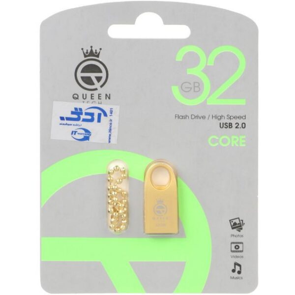 فلش مموری کوئین مدل Core USB 2.0 ظرفیت 32 گیگابایت