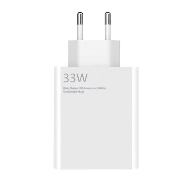 شارژر دیواری سرکارتنی فست تک پورت شیائومی مدل MDY-11-EZ 33W