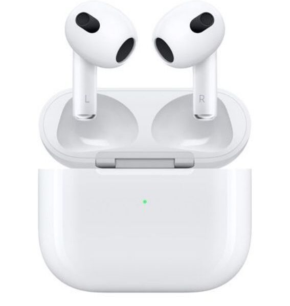 هندزفری بی سیم اپل مدل AirPods 3 با قابلیت شارژ مگ سیف
