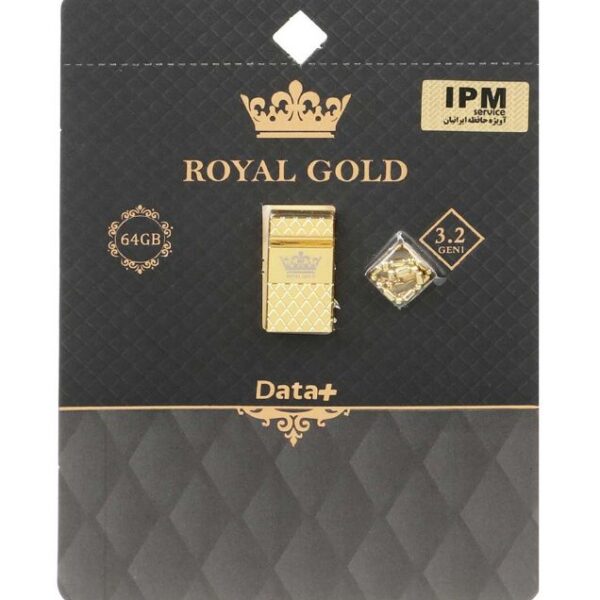 فلش مموری دیتاپلاس مدل Royal Gold USB 3.2 ظرفیت 64 گیگابایت
