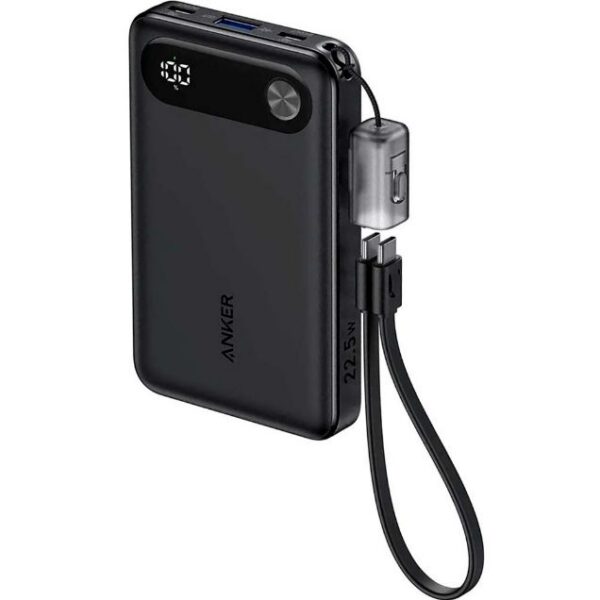 پاوربانک انکر مدل A1257 22.5W ظرفیت 10000 میلی آمپر ساعت