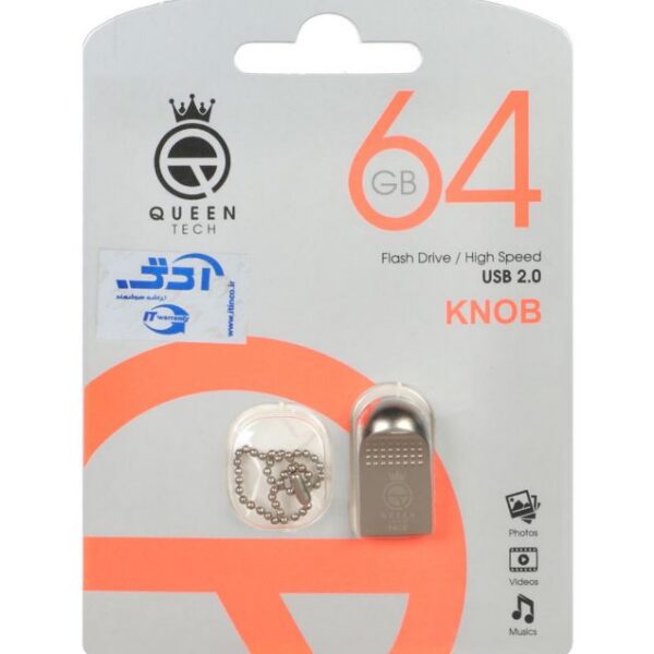 فلش مموری کوئین تک مدل Knob USB 2.0 ظرفیت 64 گیگابایت