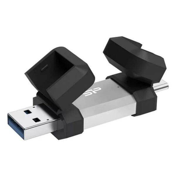 فلش مموری سیلیکون پاور مدل Mobile C51 USB 3.2 ظرفیت 64 گیگابایت
