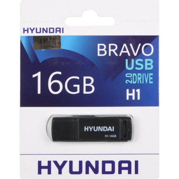 فلش مموری هیوندای مدل Bravo H1 USB 2.0 ظرفیت 16 گیگابایت