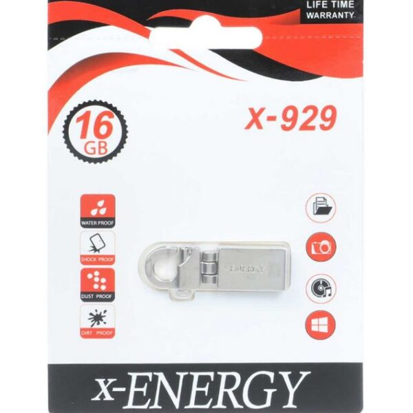 فلش مموری ایکس انرژی مدل X-929 USB2.0 ظرفیت 16 گیگابایت