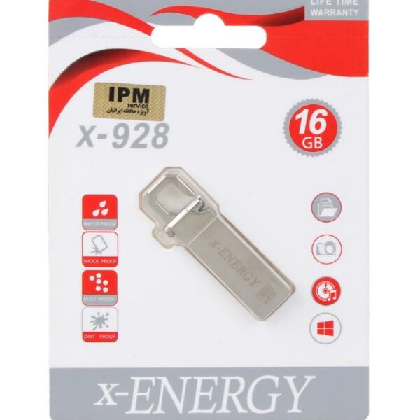 فلش مموری ایکس انرژی مدل X-928 USB 2.0 ظرفیت 16 گیگابایت