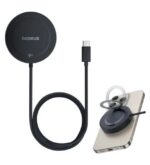 شارژر بی سیم 15Wباسئوس مدل Simple Mini 4 Magnetic Wireless Charging Stand Qi2