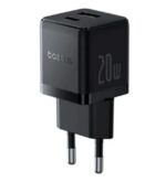 شارژر دیواری 20W باسئوس دو پورت مدل Palm Fast Charger C+U 20W EU