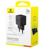شارژر دیواری 20W باسئوس دو پورت مدل Palm Fast Charger C+U 20W EU - Image 3