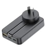 شارژر وایرلس دیواری 30W سه پورت بودی مدل AC336WSB - Image 4