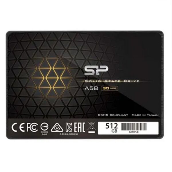 هارد SSD سیلیکون پاور مدل Ace A58 Int ظرفیت 512 گیگابایت