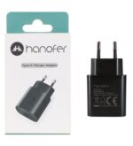 شارژر دیواری 25W فست و PD تک پورت هانوفر مدل NPD25W