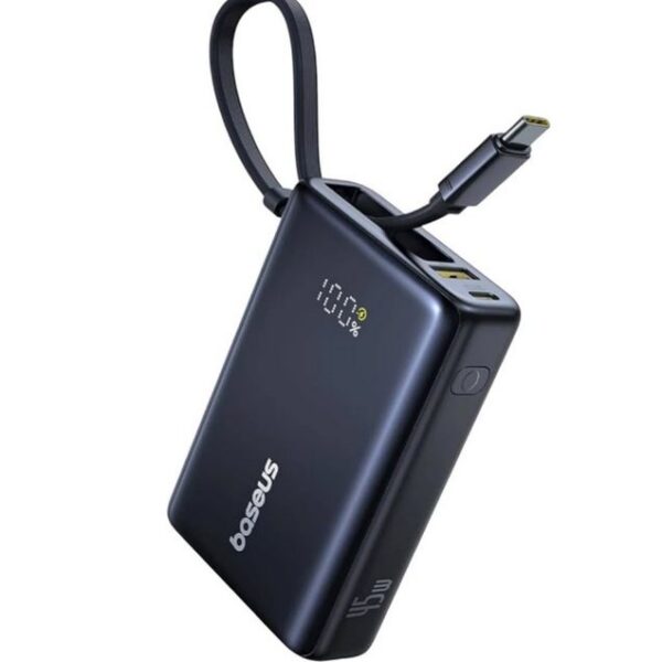 پاوربانک 45W باسئوس مدل PicoGO PPPG-1W45C ظرفیت 10000 میلی آمپر ساعت