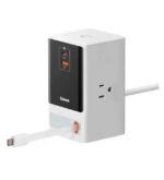 شارژر رومیزی 65W باسئوس مدل Power Combo PSLR000301 - Image 5