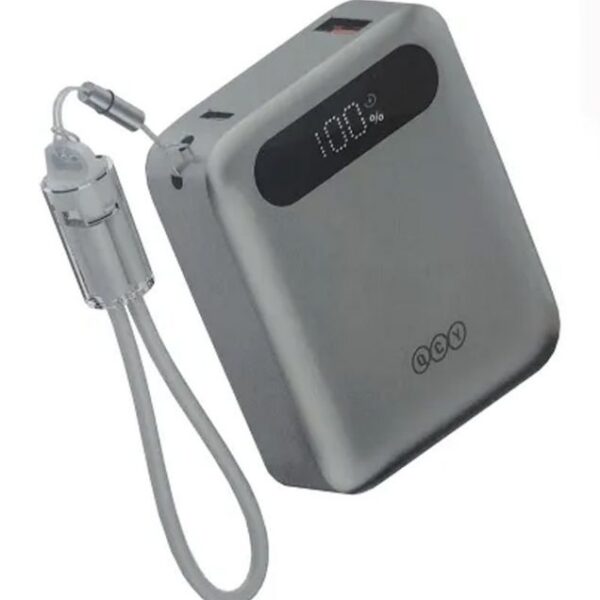 پاوربانک کیو سی وای 22.5W مدل QCY PB10D ظرفیت 10000 میلی آمپر ساعت