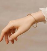 النگو طلا زنانه 18 عیار طلای پارادایس مدل آینه ای - 1.51 گرم - Image 2