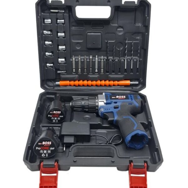 دریل پیچ گوشتی شارژی باس 29 عددی مدل LIFE_STYLE 18V کد 2