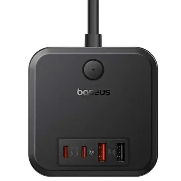 شارژر رومیزی 30W باسئوس مدل PowerCombo 3AC+2U+2C طول کابل 1.5 متر