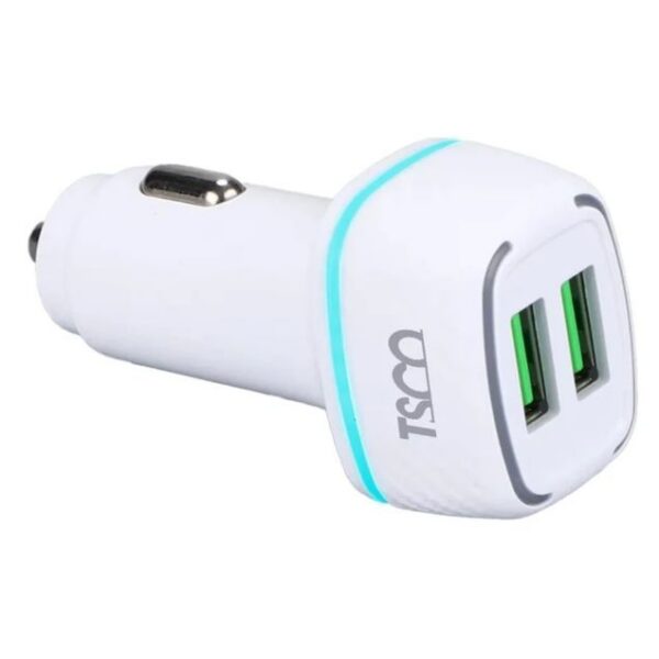 شارژر فندکی 30W فست دو پورت تسکو مدل TCG 41