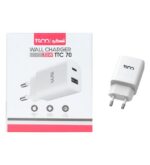 شارژر دیواری 30W فست و PD دو پورت تسکو مدل TTC 70 - Image 2