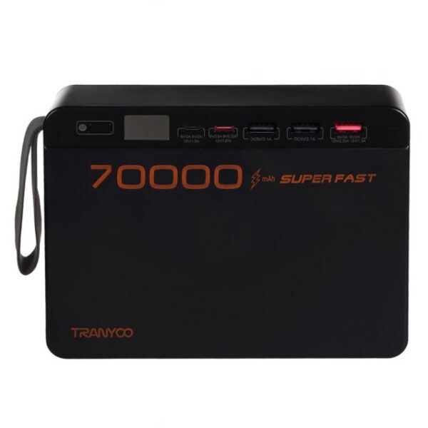 پاور بانک 22.5W ترانیو مدل T-F17 ظرفیت 70000 میلی آمپر ساعت