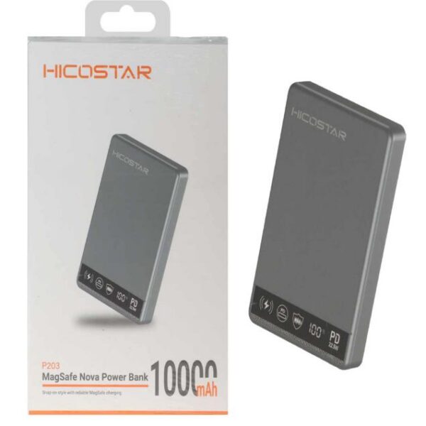 پاوربانک 22.5W هیکو استار مدل P203 ظرفیت 10000 میلی آمپر ساعت
