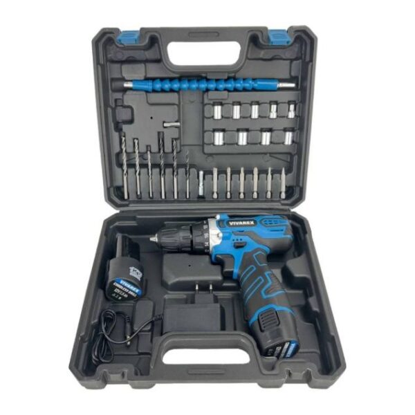 دریل پیچ گوشتی شارژی ویوارکس مدل VR12V-2A مجموعه 28 عددی