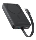 پاوربانک بیسوس مدل Magnetic Mini Wireless P1002210B113 ظرفیت 10000 میلی آمپر ساعت