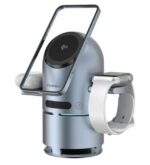 شارژر بی سیم 15W پاورلوژی مدل Qi2 Speaker - Image 2