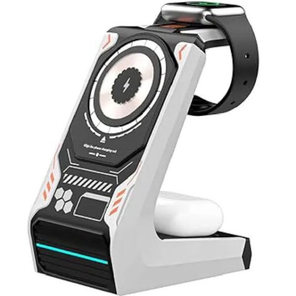 شارژر وایرلس آمایا مدل AWC-01 3in1
