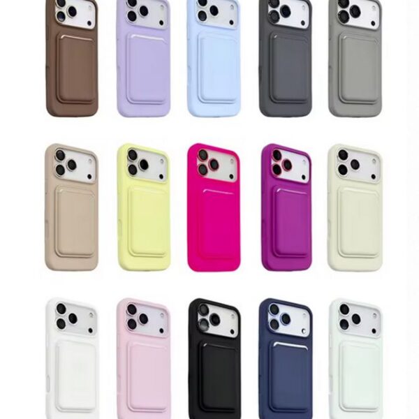 قاب محافظ سیلیکونی با ولت مگ سیف برای گوشی آیفون iPhone 16 Pro Max