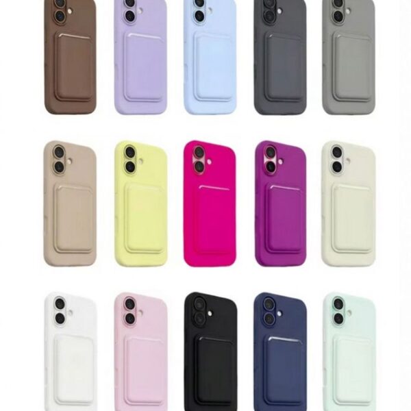 قاب محافظ سیلیکونی با ولت مگ سیف برای گوشی آیفون iPhone 16