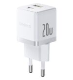 شارژر دیواری 20W باسئوس دو پورت مدل Palm به همراه کابل تایپ سی - Image 4