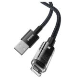 کابل شارژ فست یو اس بی به لایتنینگ باسئوس مدل Gem طول 1 متر - Image 2
