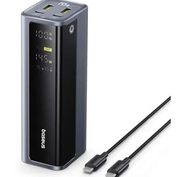 پاوربانک 145W باسئوس مدل EnerGeek GP12 ظرفیت 20800 میلی آمپر ساعت