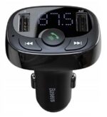 شارژر فندکی بلوتوثی باسئوس مدل T Shaped S-09A