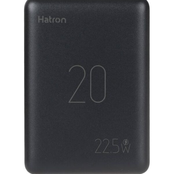 پاوربانک 22.5W هترون مدل HPB2060ME ظرفیت 20000 میلی آمپر ساعت