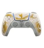 دسته PS5 مدل DualSense Ghost of Yotei Gold Limited Edition