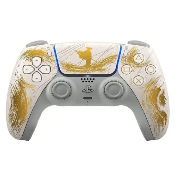 دسته PS5 مدل DualSense Ghost of Yotei Gold Limited Edition